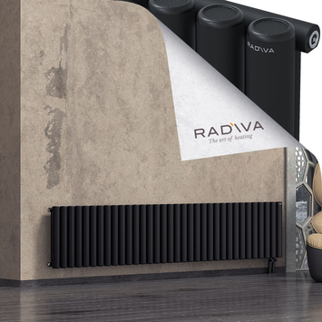 Mati Radiateur En Aluminium 500x2512 Noir - Thumbnail