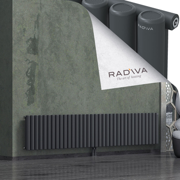 Mati Radiateur En Aluminium 500x2586 Anthracite Foncé - Thumbnail