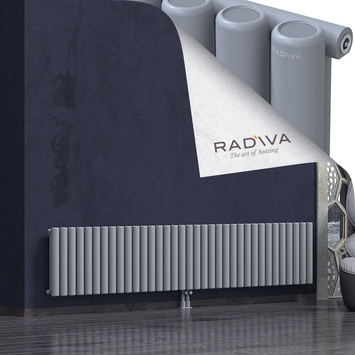 Mati Radiateur En Aluminium 500x2586 Gris - Thumbnail