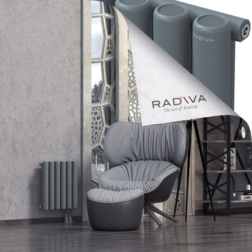 Mati Radiateur En Aluminium 500x440 Anthracite - Thumbnail