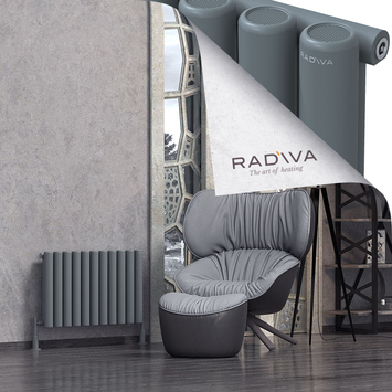 Mati Radiateur En Aluminium 500x810 Anthracite - Thumbnail