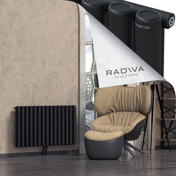 Mati Radiateur En Aluminium 600x1106 Noir - Thumbnail