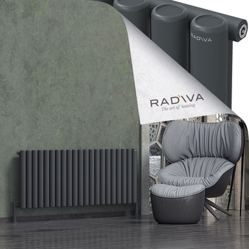 Mati Radiateur En Aluminium 600x1550 Anthracite Foncé - Thumbnail