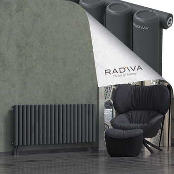 Mati Radiateur En Aluminium 600x1550 Anthracite Foncé - Thumbnail