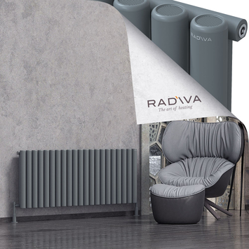 Mati Radiateur En Aluminium 600x1550 Anthracite - Thumbnail