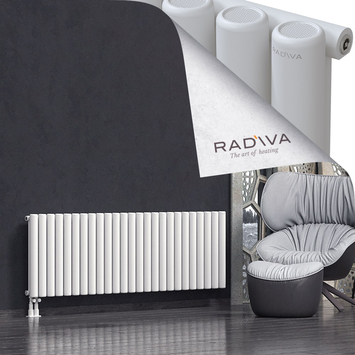 Mati Radiateur En Aluminium 600x1846 Blanc - Thumbnail