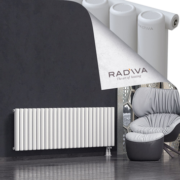 Mati Radiateur En Aluminium 600x1846 Blanc - Thumbnail