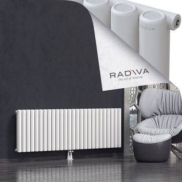 Mati Radiateur En Aluminium 600x1920 Blanc - Thumbnail