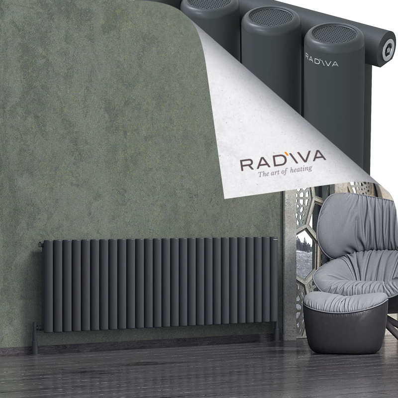 Mati Radiateur En Aluminium 600x1994 Anthracite Foncé