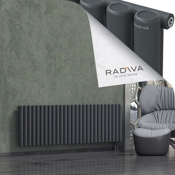 Mati Radiateur En Aluminium 600x1994 Anthracite Foncé - Thumbnail