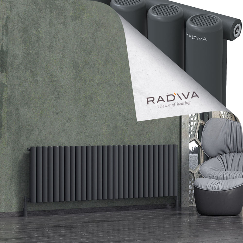 Mati Radiateur En Aluminium 600x2068 Anthracite Foncé