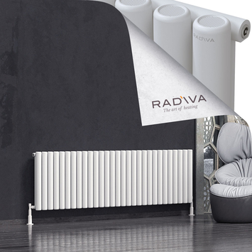 Mati Radiateur En Aluminium 600x2142 Blanc - Thumbnail