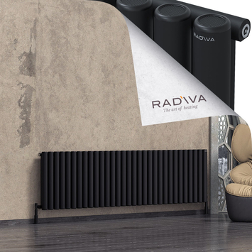 Mati Radiateur En Aluminium 600x2290 Noir - Thumbnail