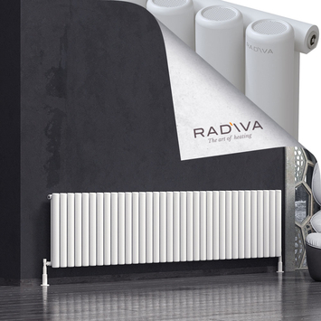 Mati Radiateur En Aluminium 600x2512 Blanc - Thumbnail