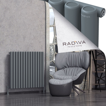 Mati Radiateur En Aluminium 900x1032 Anthracite - Thumbnail