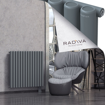 Mati Radiateur En Aluminium 900x1032 Anthracite - Thumbnail