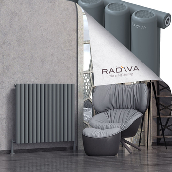 Mati Radiateur En Aluminium 900x1106 Anthracite - Thumbnail