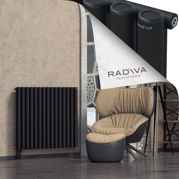 Mati Radiateur En Aluminium 900x1106 Noir - Thumbnail