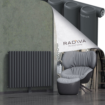 Mati Radiateur En Aluminium 900x1328 Anthracite Foncé - Thumbnail