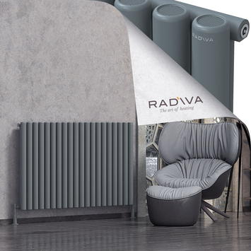 Mati Radiateur En Aluminium 900x1476 Anthracite - Thumbnail