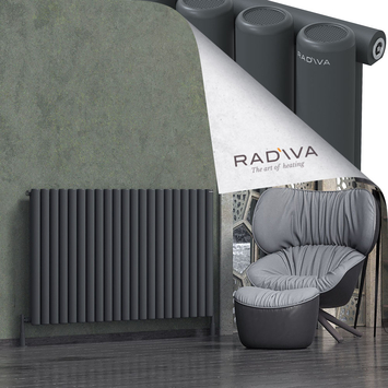 Mati Radiateur En Aluminium 900x1550 Anthracite Foncé - Thumbnail