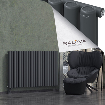 Mati Radiateur En Aluminium 900x1550 Anthracite Foncé - Thumbnail