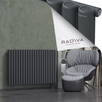 Mati Radiateur En Aluminium 900x1550 Anthracite Foncé - Thumbnail