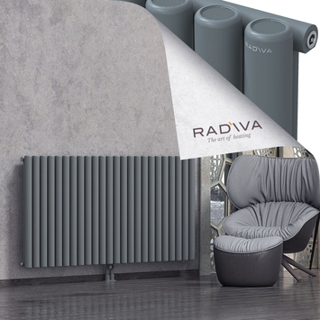 Mati Radiateur En Aluminium 900x1772 Anthracite - Thumbnail