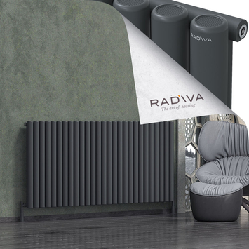 Mati Radiateur En Aluminium 900x1994 Anthracite Foncé - Thumbnail