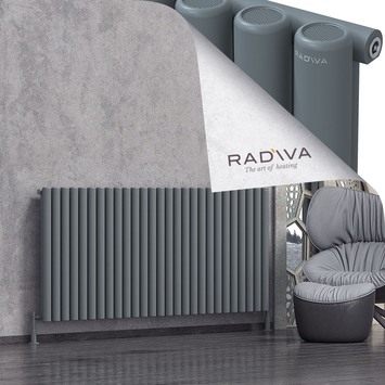 Mati Radiateur En Aluminium 900x1994 Anthracite - Thumbnail