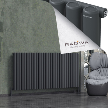 Mati Radiateur En Aluminium 900x2068 Anthracite Foncé - Thumbnail