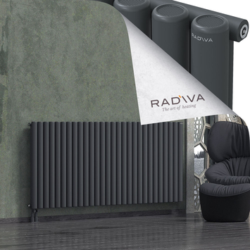 Mati Radiateur En Aluminium 900x2068 Anthracite Foncé - Thumbnail