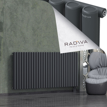 Mati Radiateur En Aluminium 900x2068 Anthracite Foncé - Thumbnail