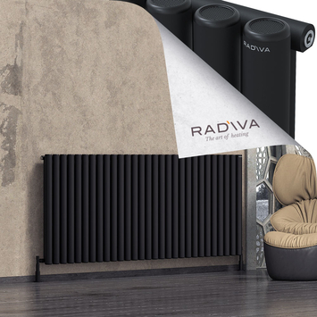 Mati Radiateur En Aluminium 900x2142 Noir - Thumbnail