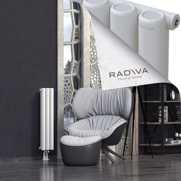 Mati Radiateur En Aluminium 900x218 Blanc - Thumbnail