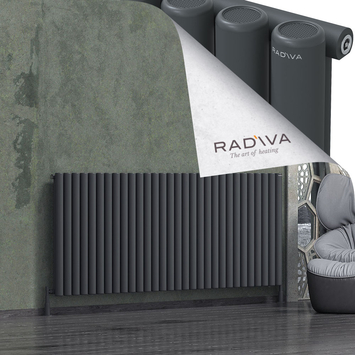 Mati Radiateur En Aluminium 900x2216 Anthracite Foncé - Thumbnail