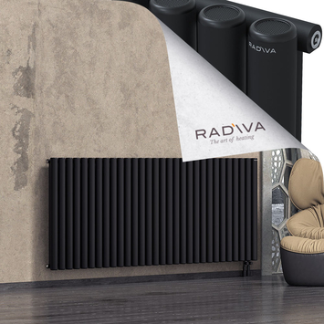 Mati Radiateur En Aluminium 900x2216 Noir - Thumbnail