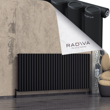 Mati Radiateur En Aluminium 900x2290 Noir - Thumbnail