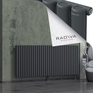 Mati Radiateur En Aluminium 900x2364 Anthracite Foncé - Thumbnail