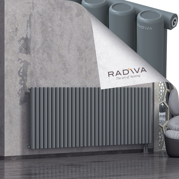 Mati Radiateur En Aluminium 900x2364 Anthracite - Thumbnail