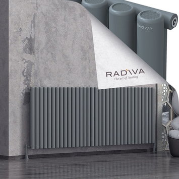 Mati Radiateur En Aluminium 900x2438 Anthracite - Thumbnail