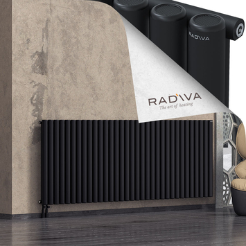 Mati Radiateur En Aluminium 900x2438 Noir - Thumbnail