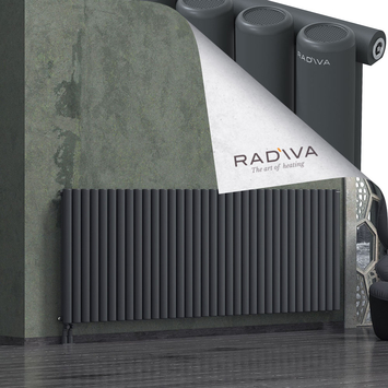 Mati Radiateur En Aluminium 900x2512 Anthracite Foncé - Thumbnail