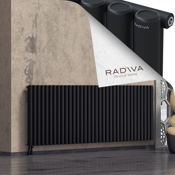 Mati Radiateur En Aluminium 900x2512 Noir - Thumbnail