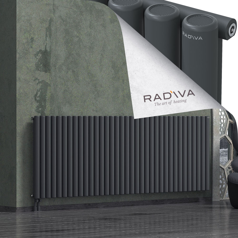 Mati Radiateur En Aluminium 900x2586 Anthracite Foncé