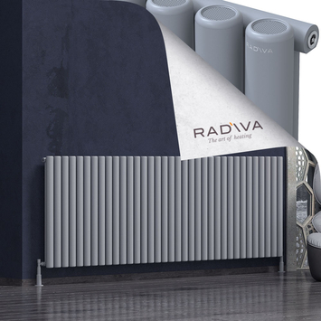 Mati Radiateur En Aluminium 900x2586 Gris - Thumbnail