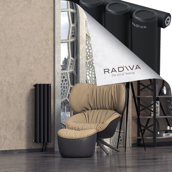 Mati Radiateur En Aluminium 900x292 Noir - Thumbnail