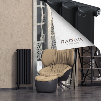 Mati Radiateur En Aluminium 900x440 Noir - Thumbnail