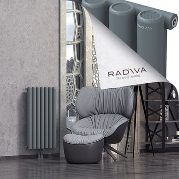 Mati Radiateur En Aluminium 900x514 Anthracite - Thumbnail