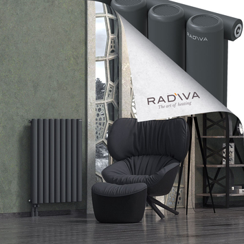 Mati Radiateur En Aluminium 900x662 Anthracite Foncé - Thumbnail